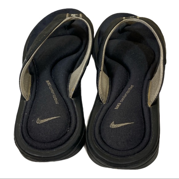 Nike Flip Flops thongs Black - Picture 2 of 7